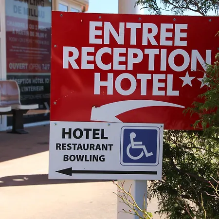 Cit'hotel Restaurant Du Bowling De 3* Millau